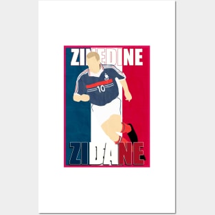 Zidane Posters and Art